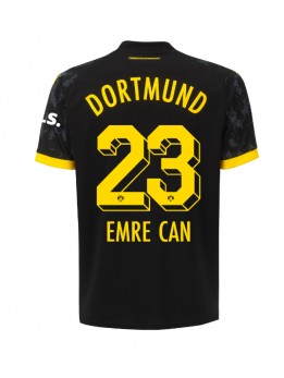 Billige Borussia Dortmund Emre Can #23 Bortedrakt 2023-24 Kortermet